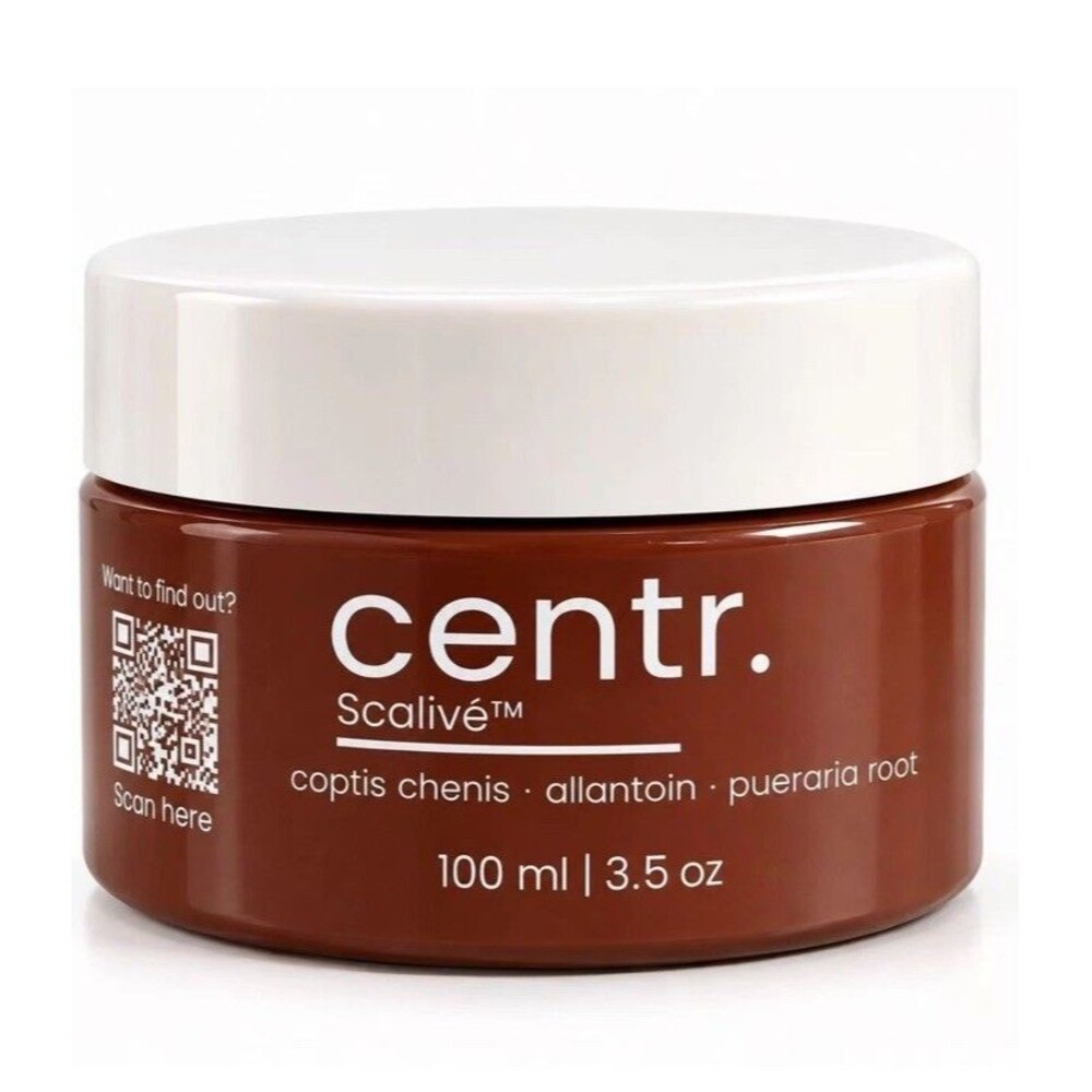 Centr Scalivé™ Scalp Care Cream 100ml 3.5oz – Dry, Itchy & Flaky Scalp Care